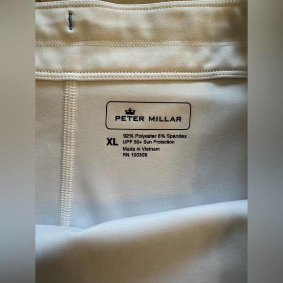 Peter Millar Blue and White Cross Front Alice Skirt Skort - Picture 5 of 5